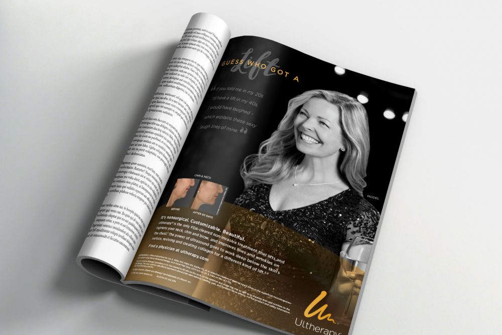 Ultherapy Magazine Ad
